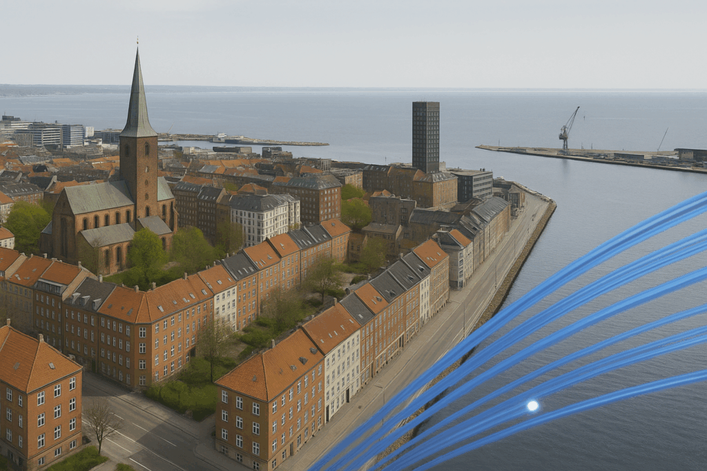 Aarhus Kommune tæt på fuld fibernet-dækning