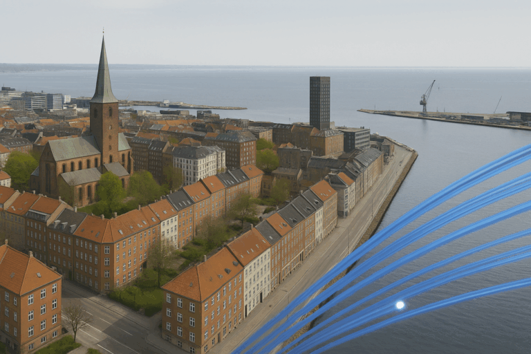 Aarhus Kommune tæt på fuld fibernet-dækning